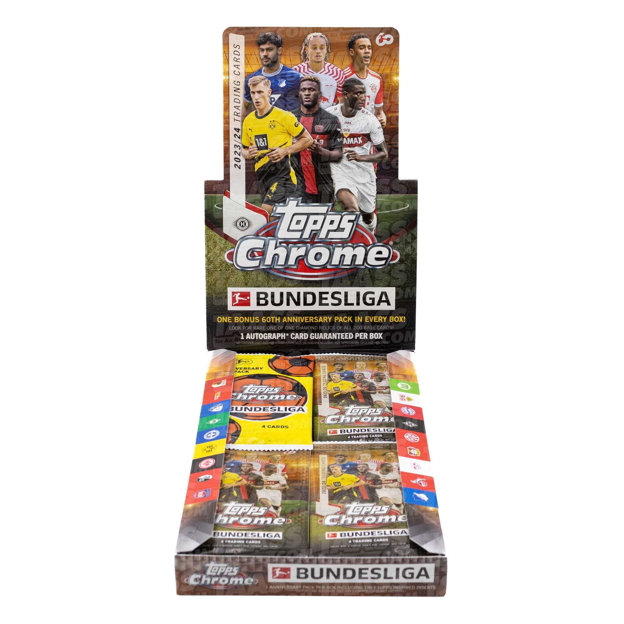 2023/24 Topps Chrome Bundesliga Soccer Hobby Pack