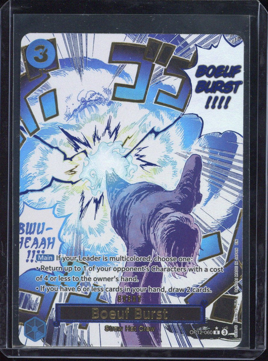 2025 One Piece OP12 EN Boeuf Burst Alternate Art #060
