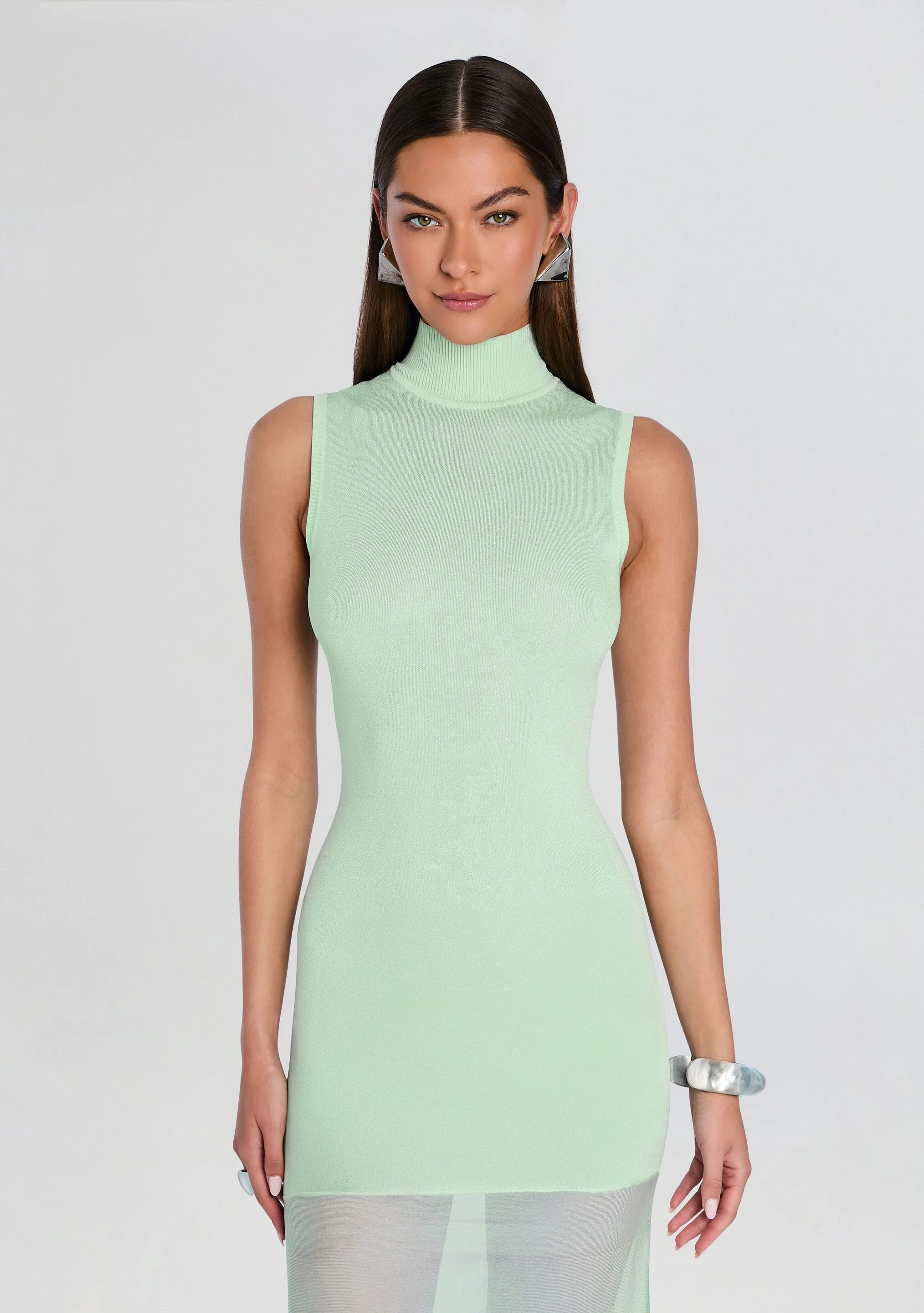 Amine Knit Maxi Dress