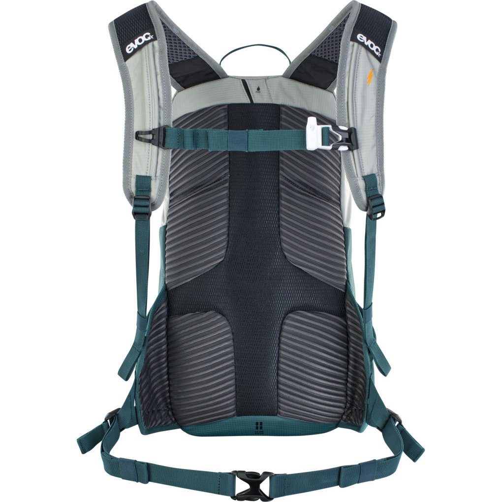 EVOC E-Ride 12 Backpack - Stone/Petrol