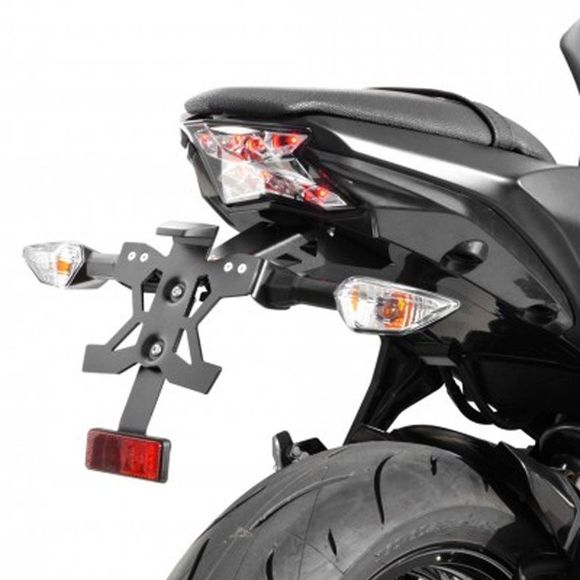 KAWASAKI Z 650 Top Block License Plate Holder - BlackRef: tb0359 / spek42
