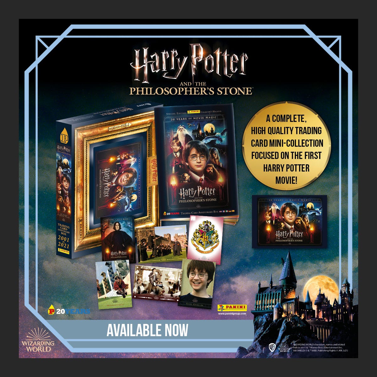 Harry Potter Trading Card Anniversary Box
