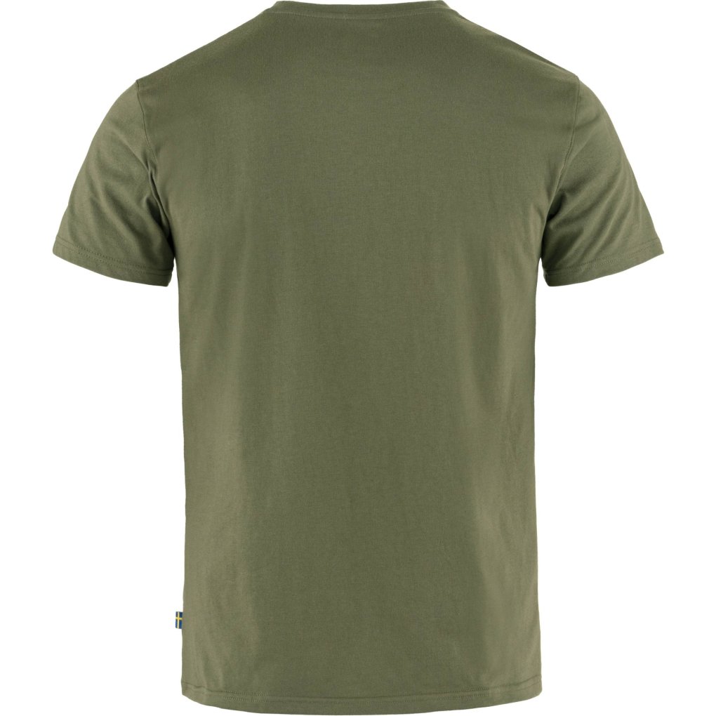 Fjällräven Logo T-Shirt Men - laurel green