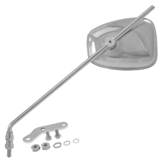 P2R type reversible adaptable rearview mirror (unit) - GreyRef: 141779
