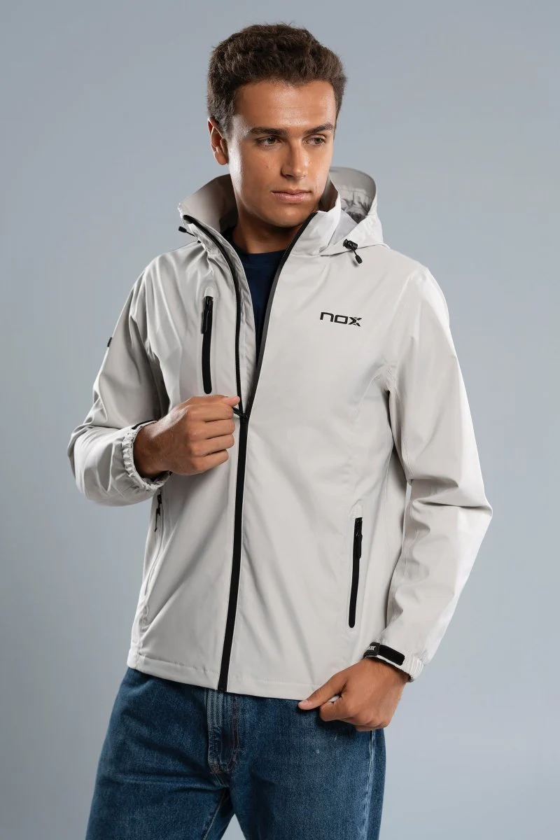 Men's TEAM light grey softshell jacket