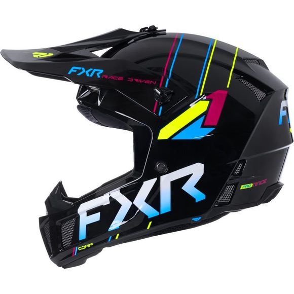 Casque cross FXR CLUTCH ENFANT 2026 - Bleu / NoirRef : FXR1768