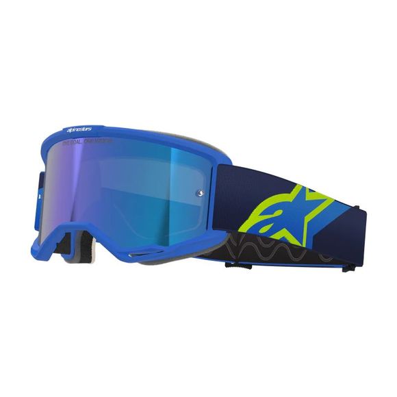 Alpinestars VISION 5 CORP IRIDIUM 2026 cross goggles - Blue / YellowRef: Ap3933 / 5101825-7288-Os
