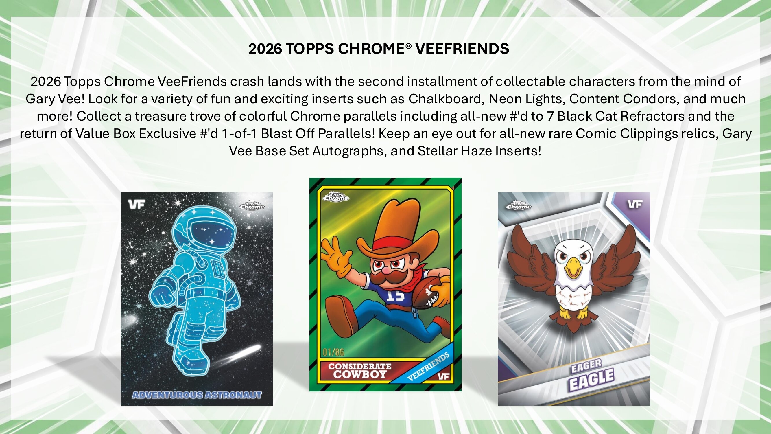2026 Topps VeeFriends Chrome Hobby Box