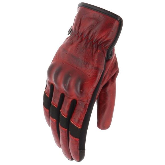 Helstons Holy Girl Gloves - Red / BlackRef: HS1360