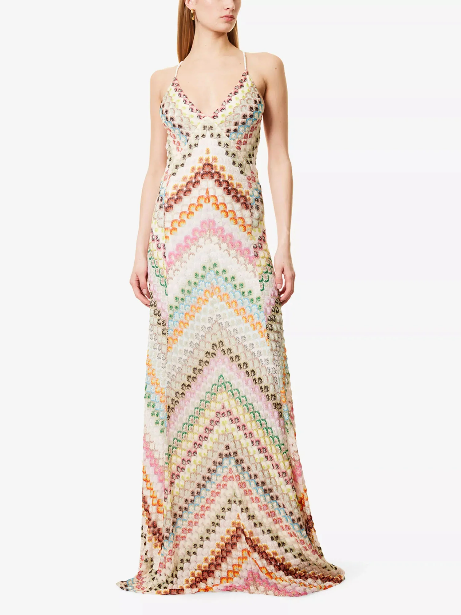Opulent Maxi Dress Gala Splendor