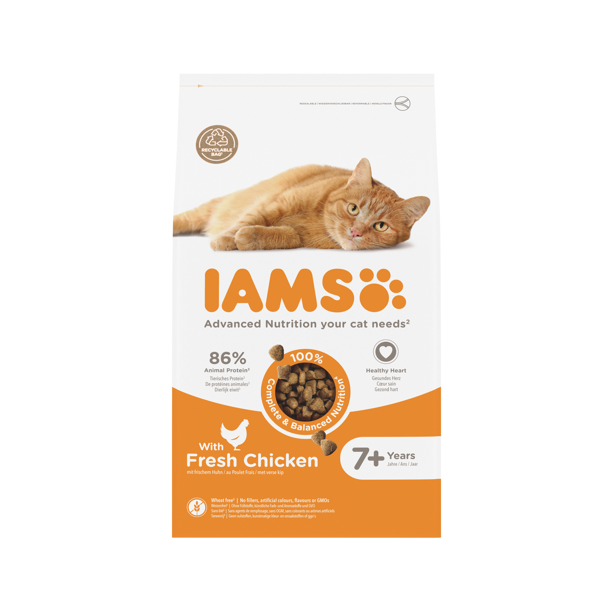IAMS Mature & Senior Cat Chicken - 3kg