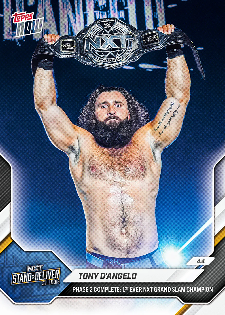 Tony D'Angelo - 2026 WWE Topps NOW® - Card 35 - PR: 615