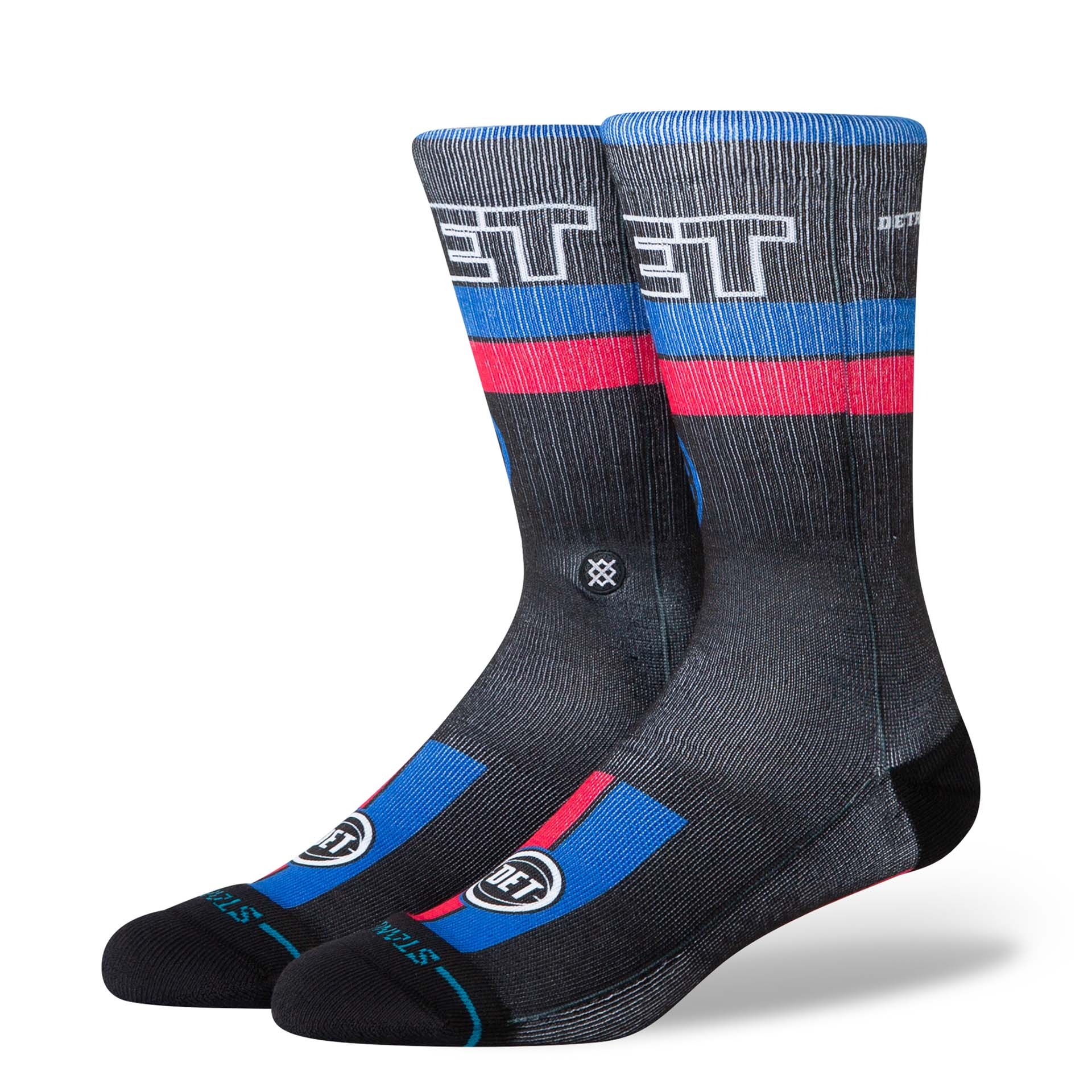 Detroit Pistons 2025-26 NBA Statement Edition Crew Socks