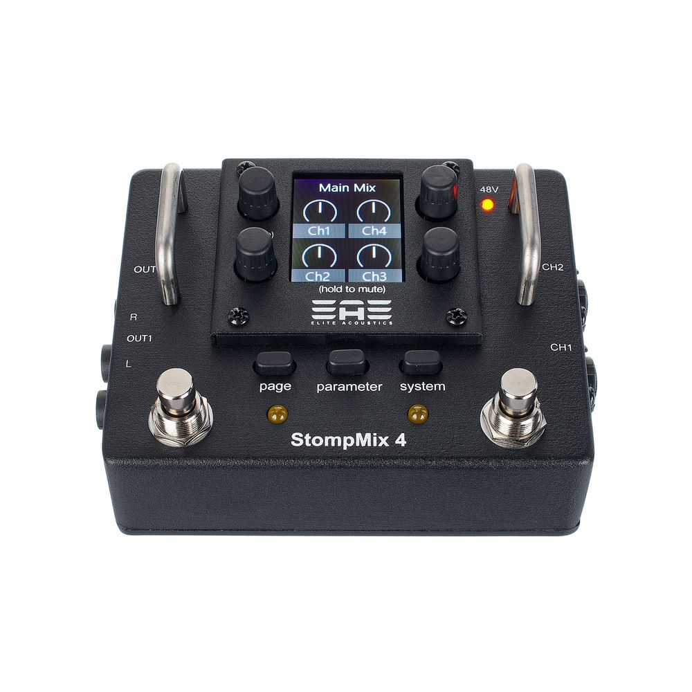 Elite Acoustics Stompmix X4 Pedal Mixer – Thomann Ireland