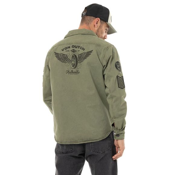 Von Dutch CAIN Overshirt - GreenRef: VDH0352