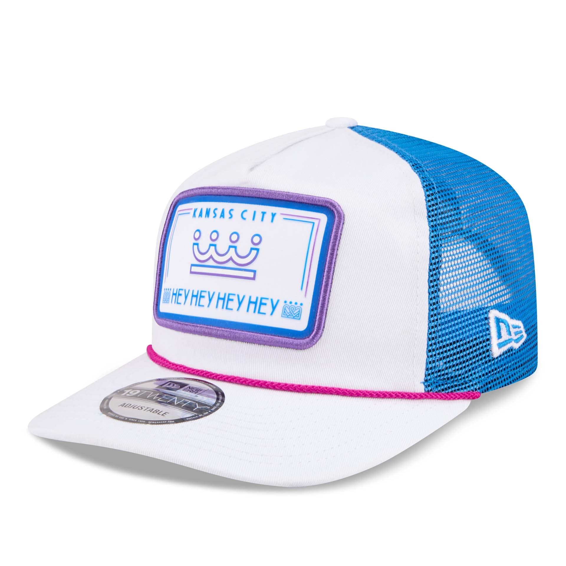 Kansas City Royals 2026 MLB City Connect 19TWENTY Fan Pack Adjustable Trucker Cap White