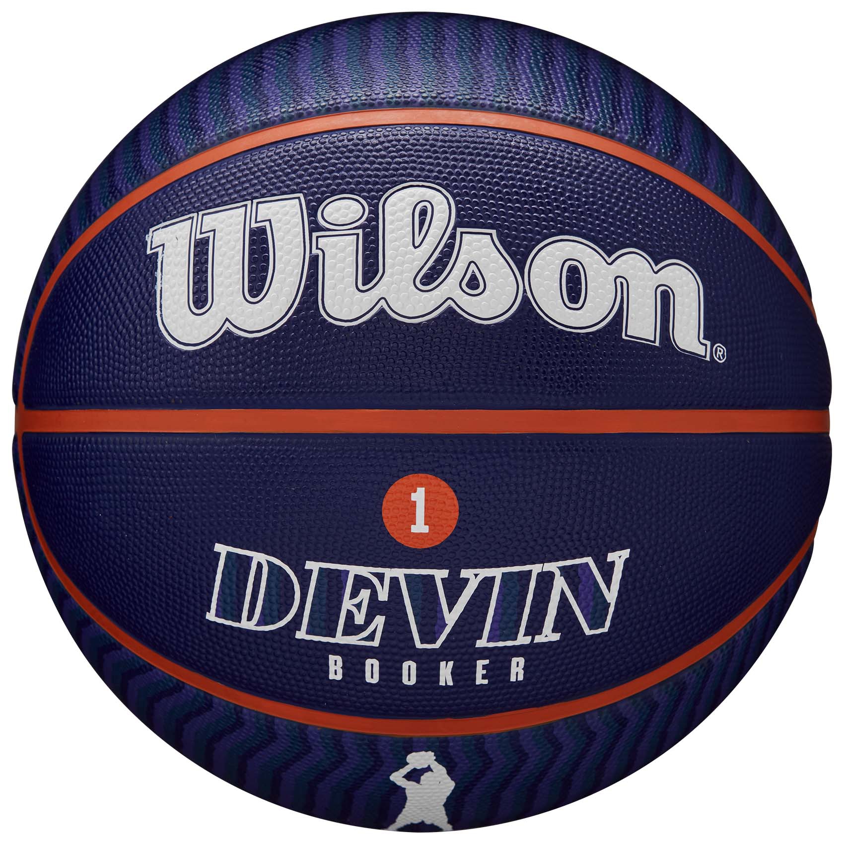 Devin Booker Phoenix Suns NBA Icon Outdoor Basketball (Size 7)