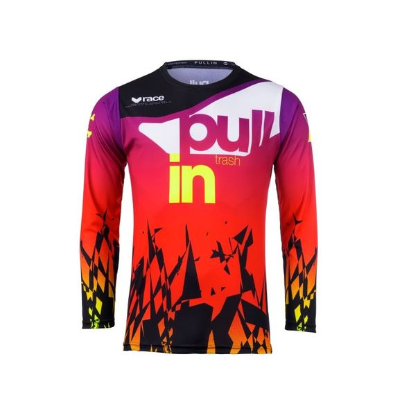 Maillot cross Pull-in TRASH ENFANT - JauneRef : PUL0588