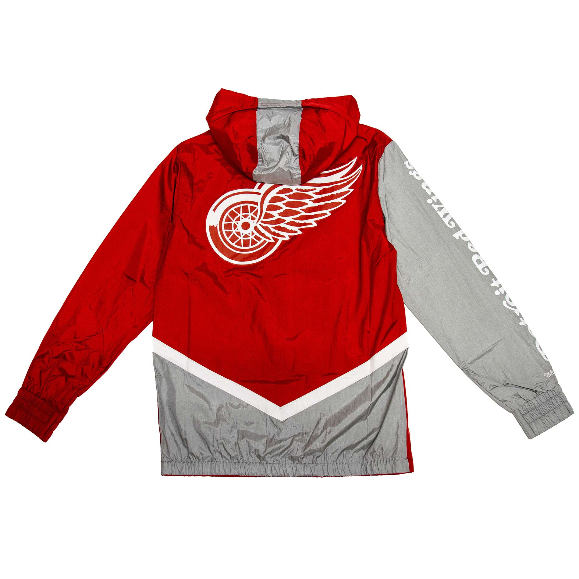 Detroit Red Wings Undeniable Mitchell & Ness NHL Windbreaker Jacket