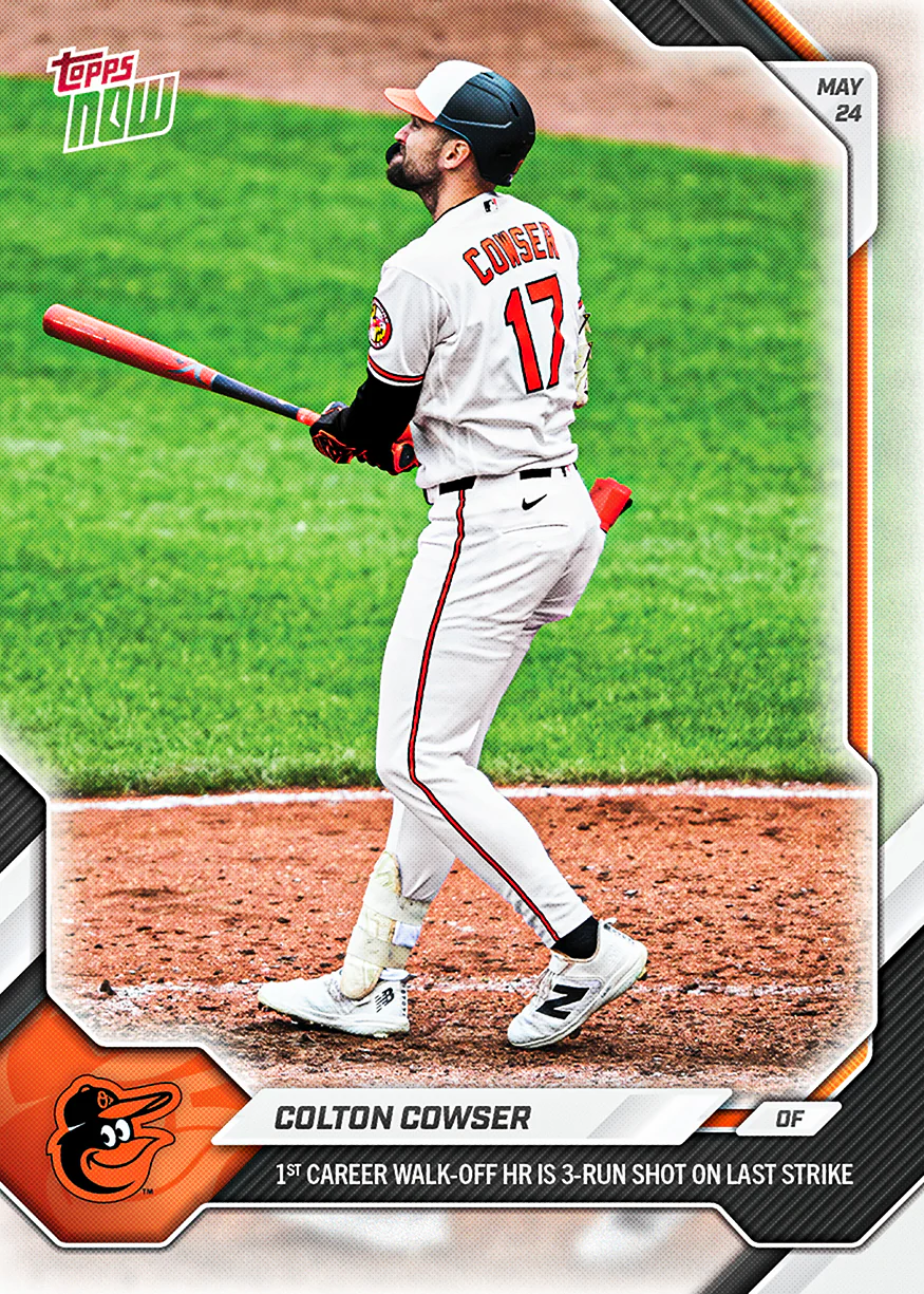 Colton Cowser - 2026 MLB Topps NOW® - Card 240