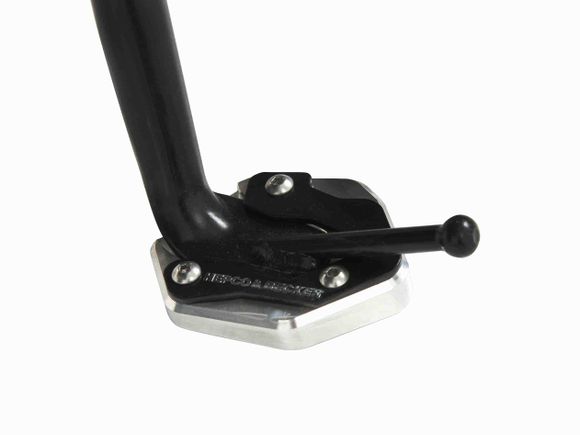 Hepco & Becker side stand extension - black/silverRef: Hbe04570A / 42114557 00 91