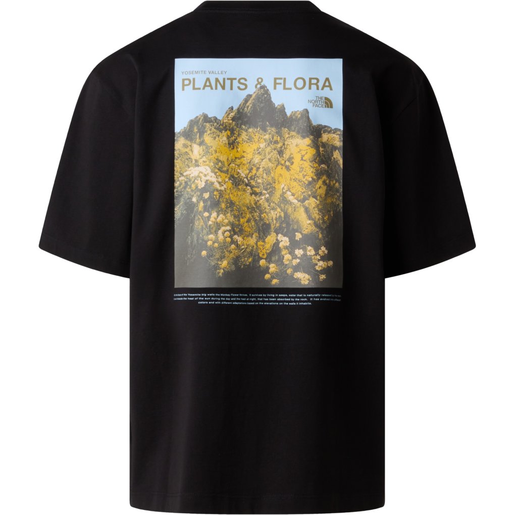 The North Face Plant & Flora Oversized Graphic T-Shirt Men - TNF Black