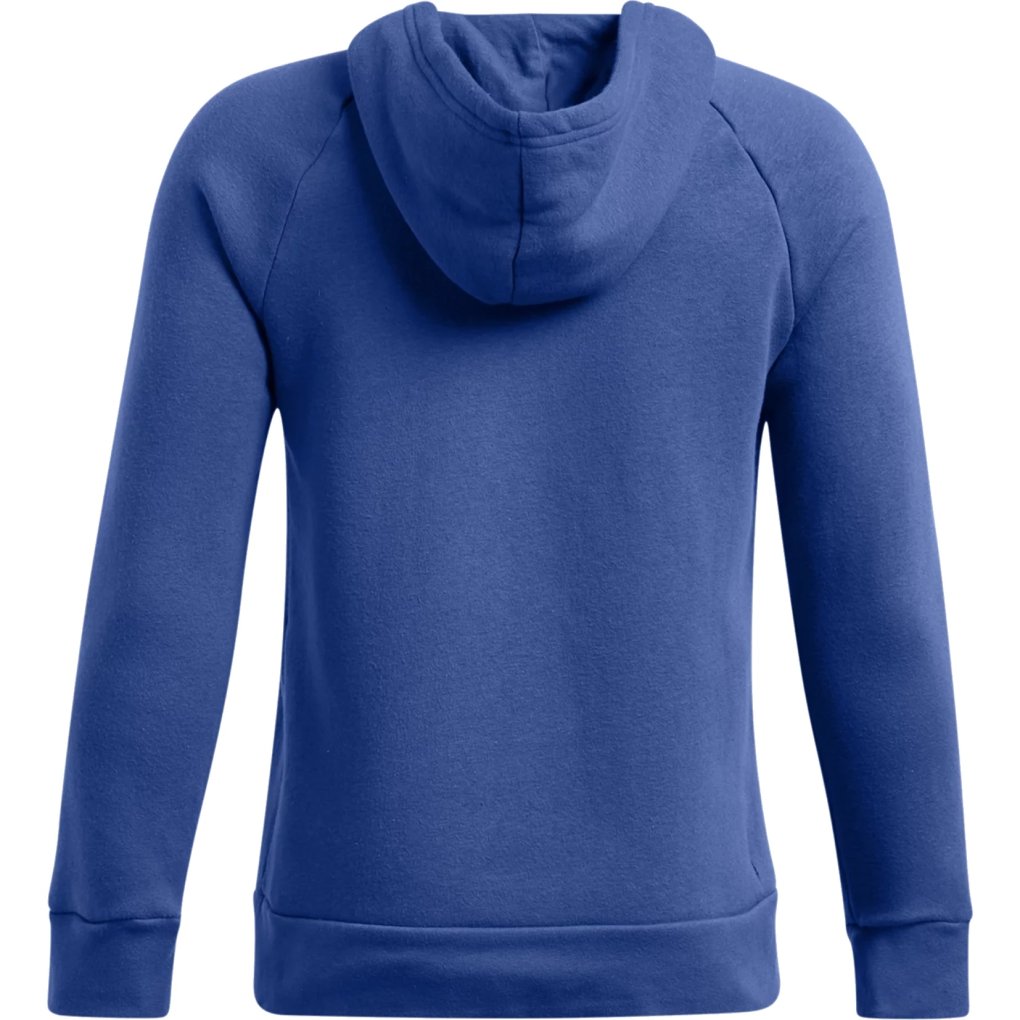 Under Armour UA Rival Fleece Big Logo Hoodie Boys - Tech Blue/Horizon Blue