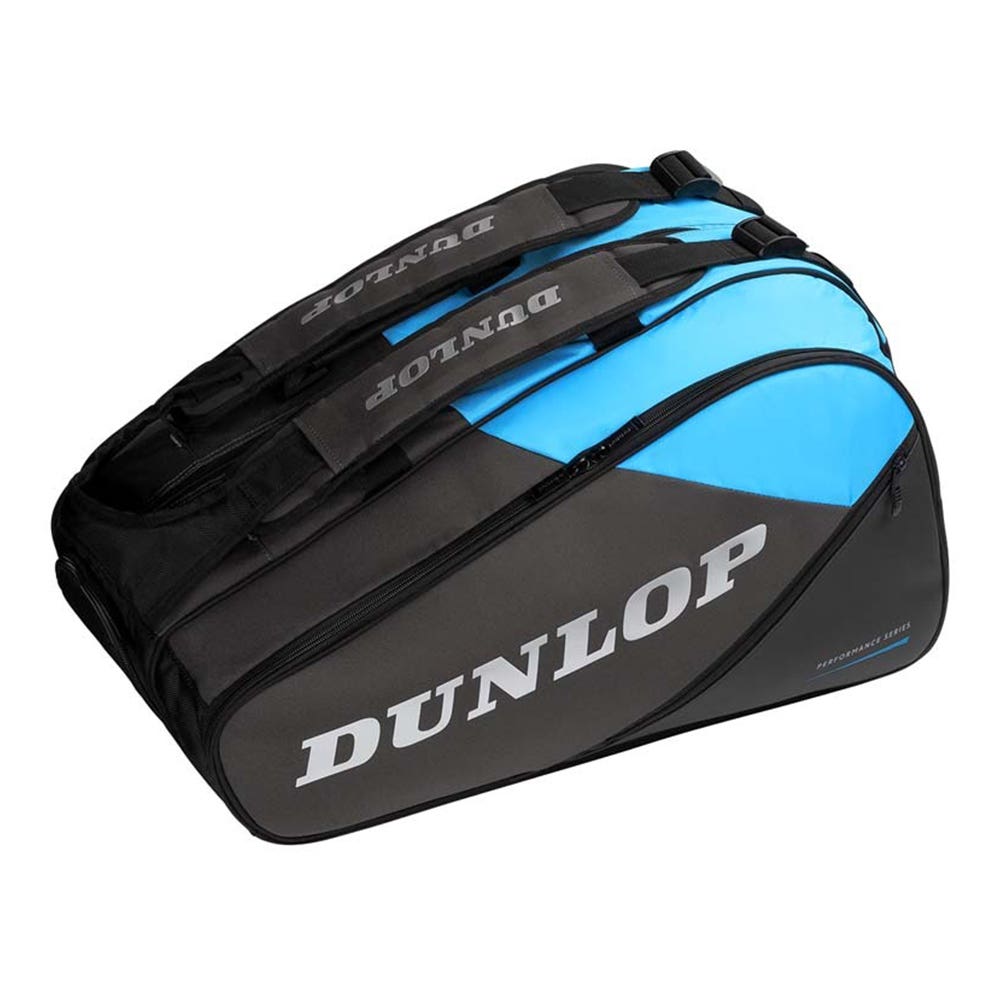 PADELBAG DUNLOP FX PERFORMANCE BLACK/CYAN/GUN METAL 10369997