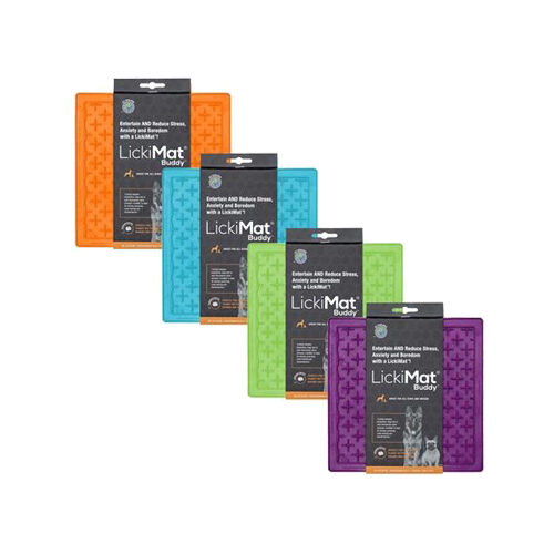 Lickimat Buddy - Small - Orange