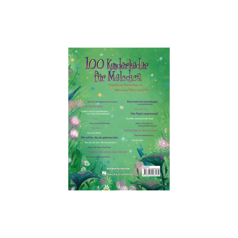 Bosworth 100 Kinderlieder for Melodica – Thomann Ireland