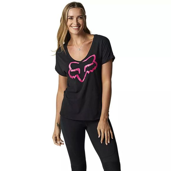 T -shirt short sleeves Fox Woman Boundary - BlackRef: FX3909