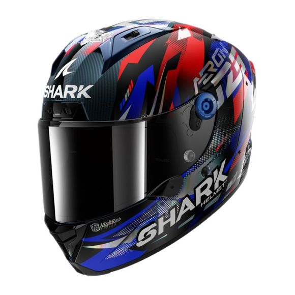 Full headset Shark Aeron Zarco GP from France - Black / BlueRef: SH1821