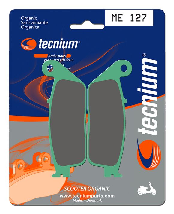 Tecnium Scooter organic brake pads - ME127Ref: TE00701A / 1022612