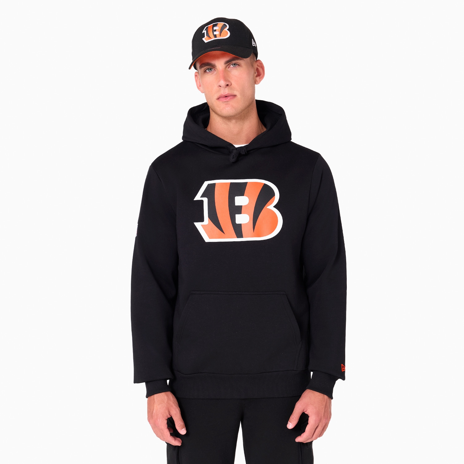 Cincinnati Bengals Logo Hoodie NFL Sweatshirt Black