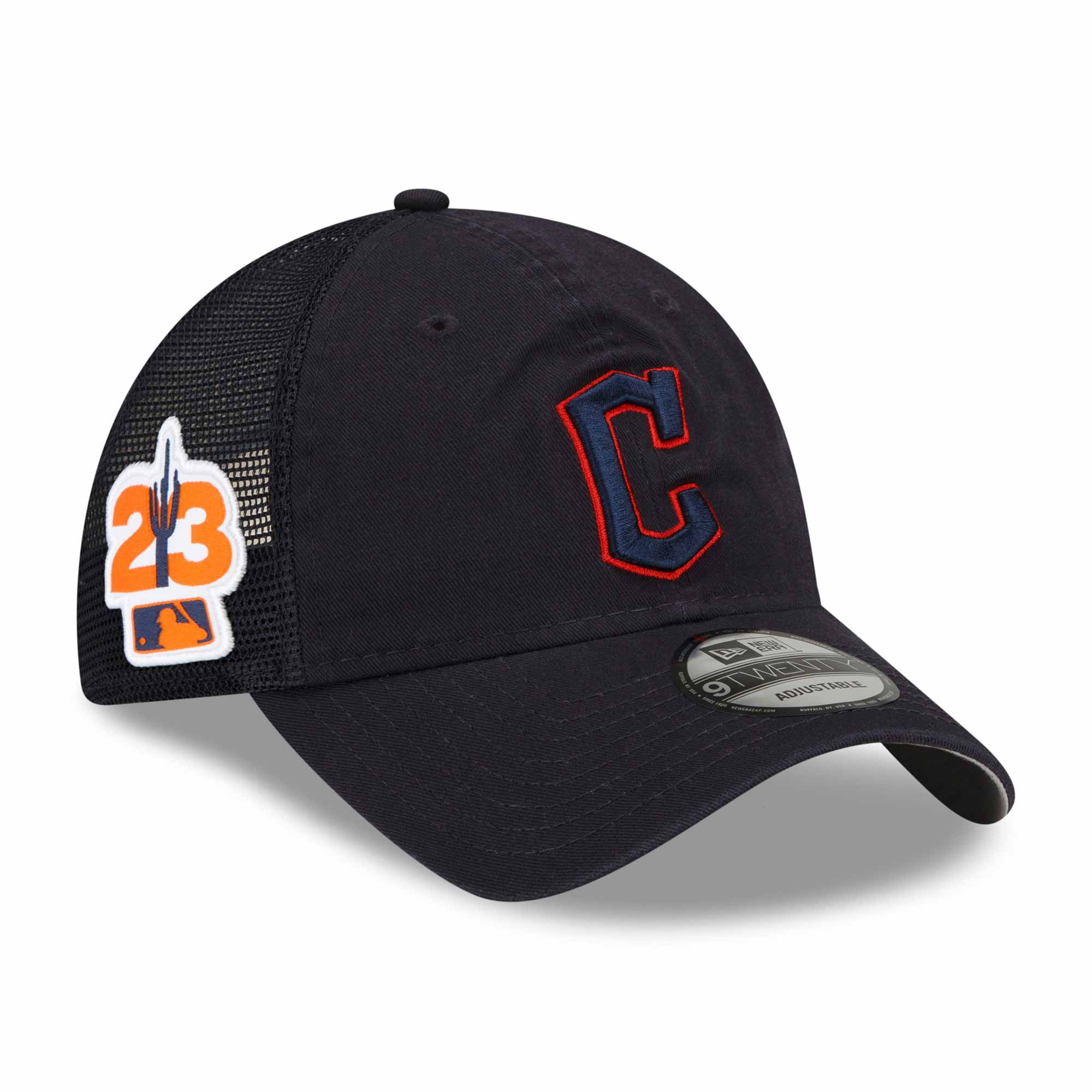 Cleveland Guardians 2023 Spring Training New Era 9TWENTY MLB Cap Navy