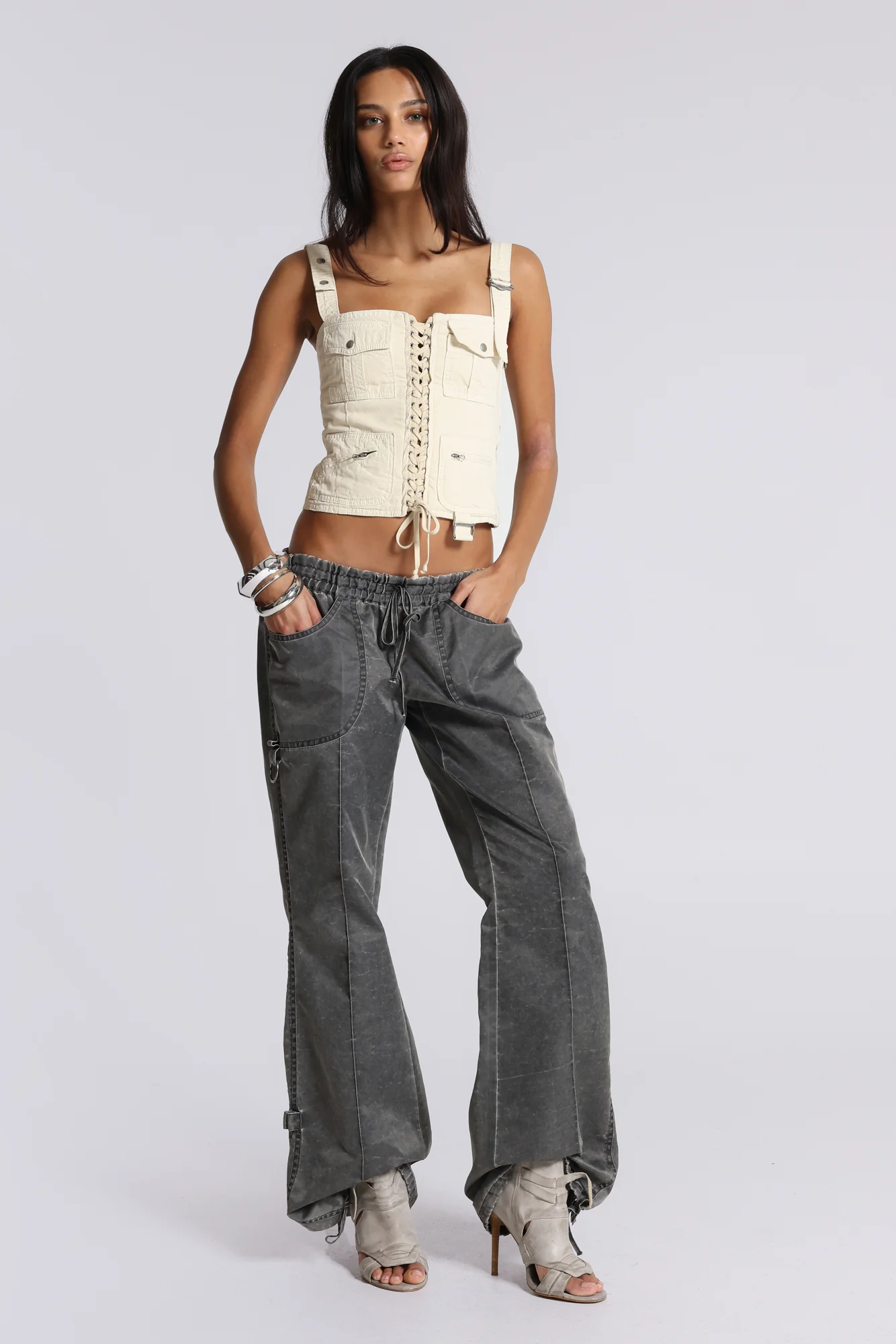 Ecru Cargo Corset