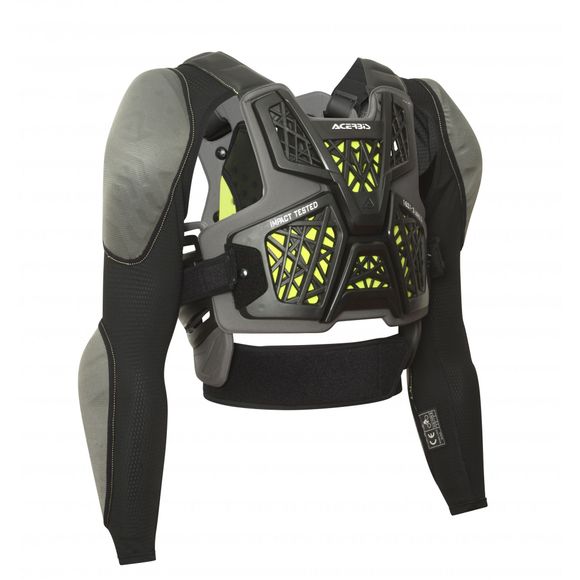 Gilet de protection Acerbis SPECTRUM LEVEL 2 BODY ARMOUR BLACK/YELLOW 2023 - Noir / JauneRef : AE3148
