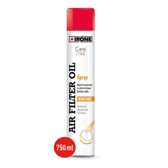 Graisse filtre à air Ipone CARELINE AIR FILTER OIL SPRAY 750 ML UniverselRef : IP0152 / 800652
