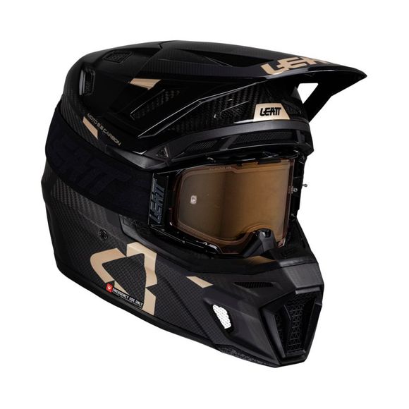 Casque cross Leatt 9.5 CARBON AVEC MASQUE 6.5 IRIS 2025 - CarboneRef : LB0849