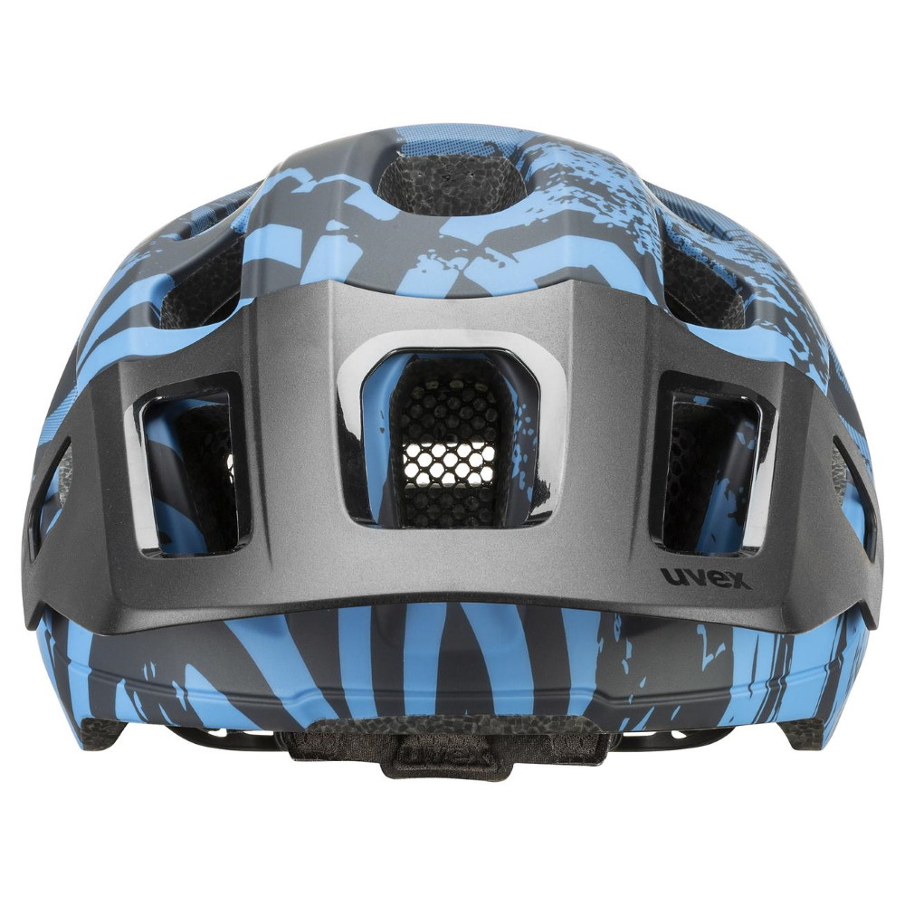 Uvex react jr. MIPS Kids Helmet - azure-deep space matt