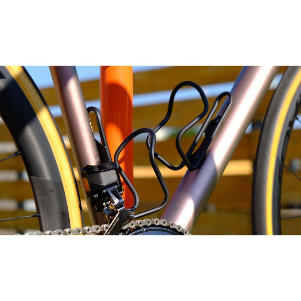 SILCA Sicuro Titanium Bottle Cage - black