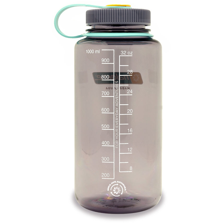 Nalgene Wide Mouth Sustain Bottle 1L - aubergine