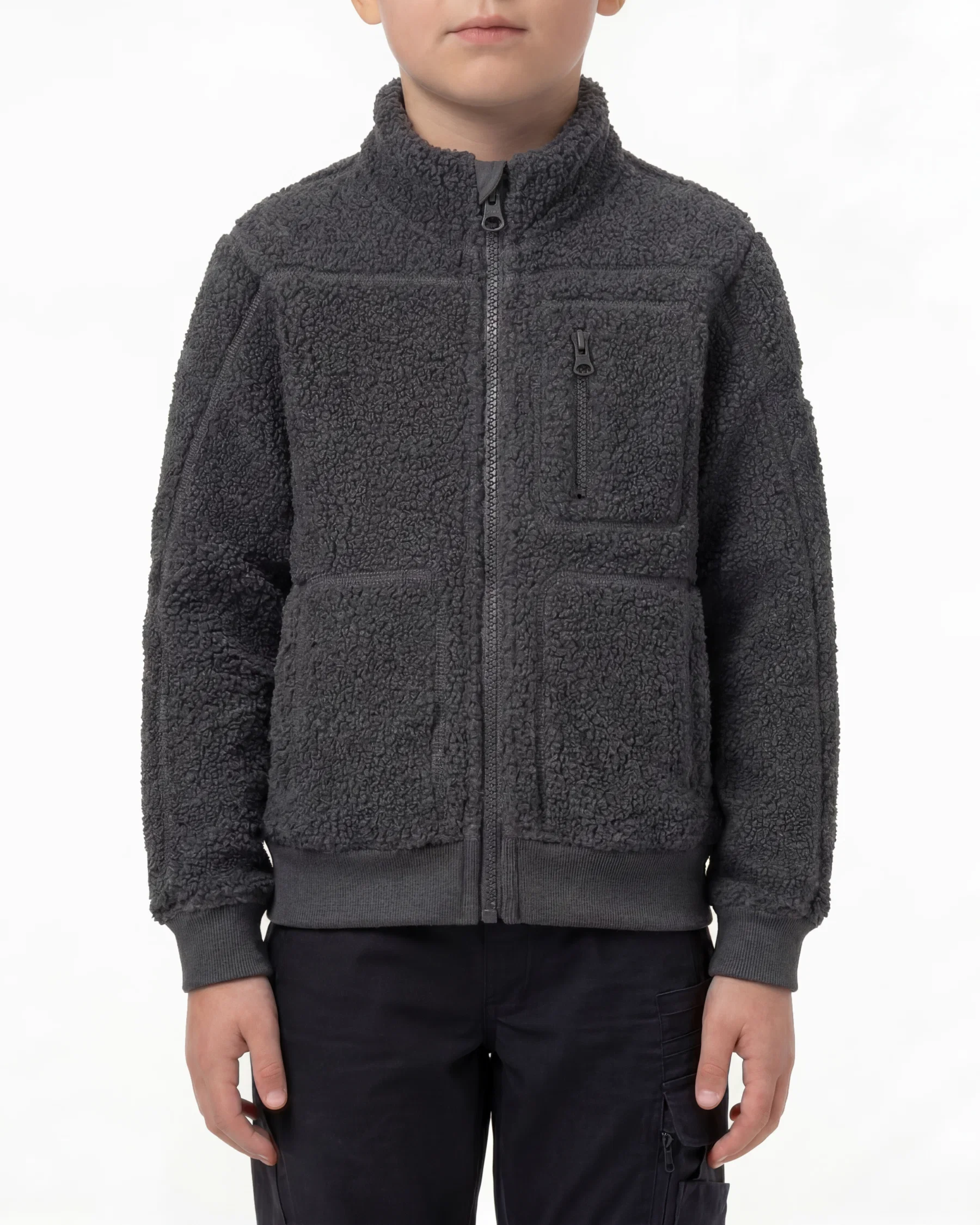Kids Sherpa Fleece Jacket e.s.e:pic