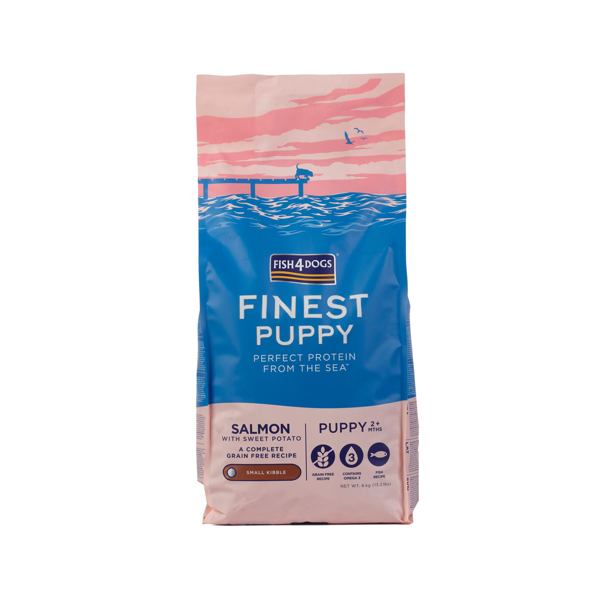Finest Puppy Salmon with Sweet Potato - Large Kibble - 6 kg
