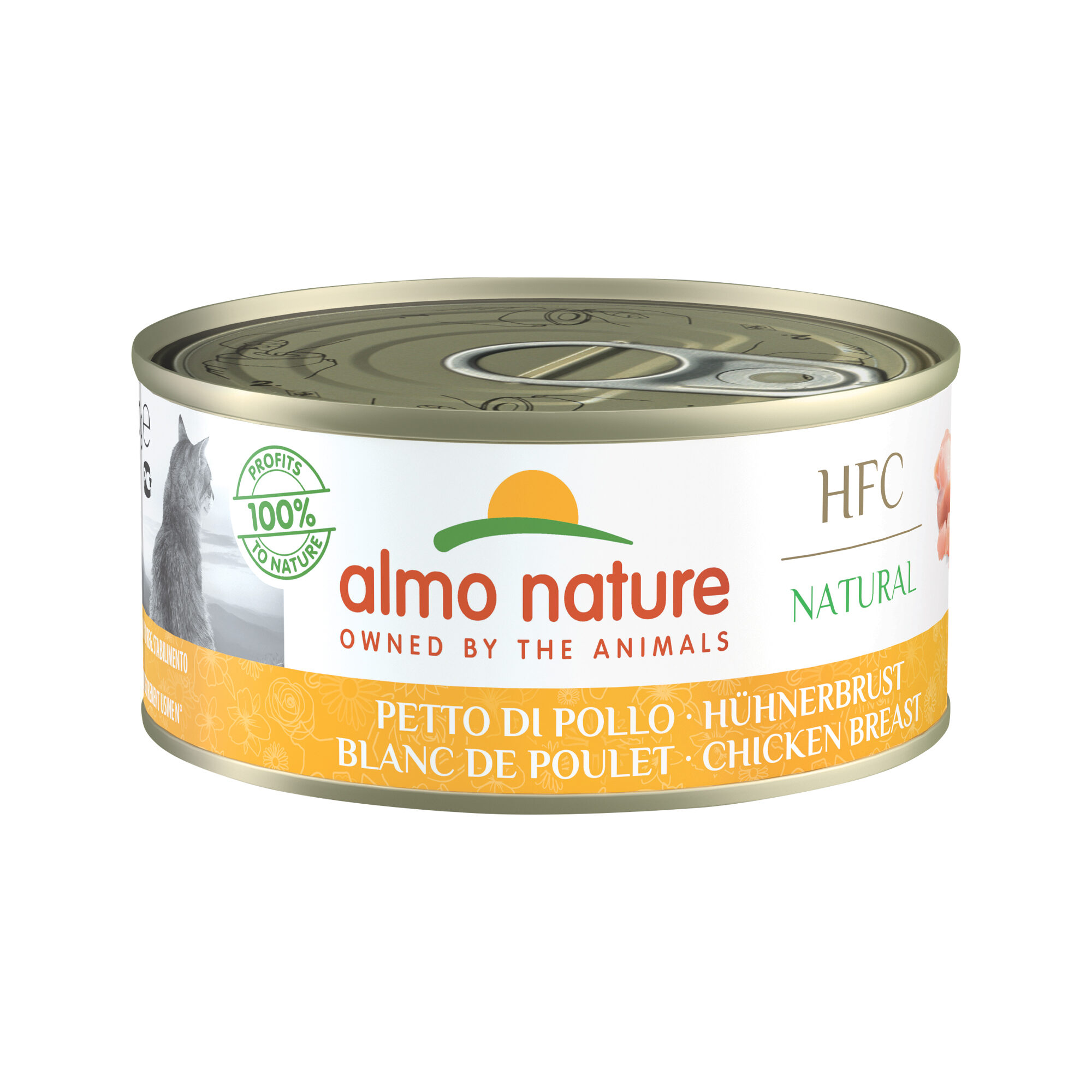 Almo Nature HFC Natural Cat Food - Chicken Breast - 24 x 150g