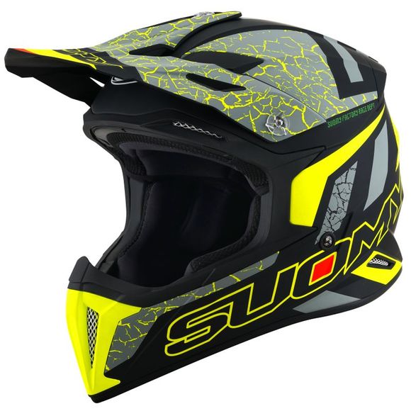 Suomy X-WING cross helmet - REEL 2024 - YellowRef: SU0432