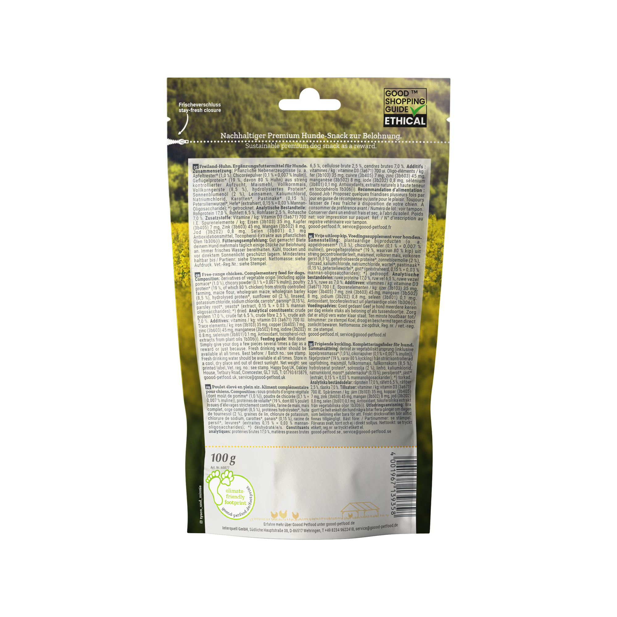 Goood Adult Soft Snack - Free Range Chicken - 100g