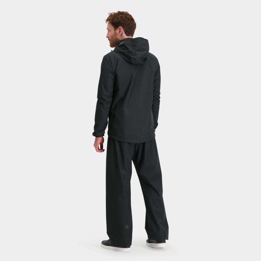 AGU Essential GO Rain Suit - Set of Rain Pants and Rain Jacket - black