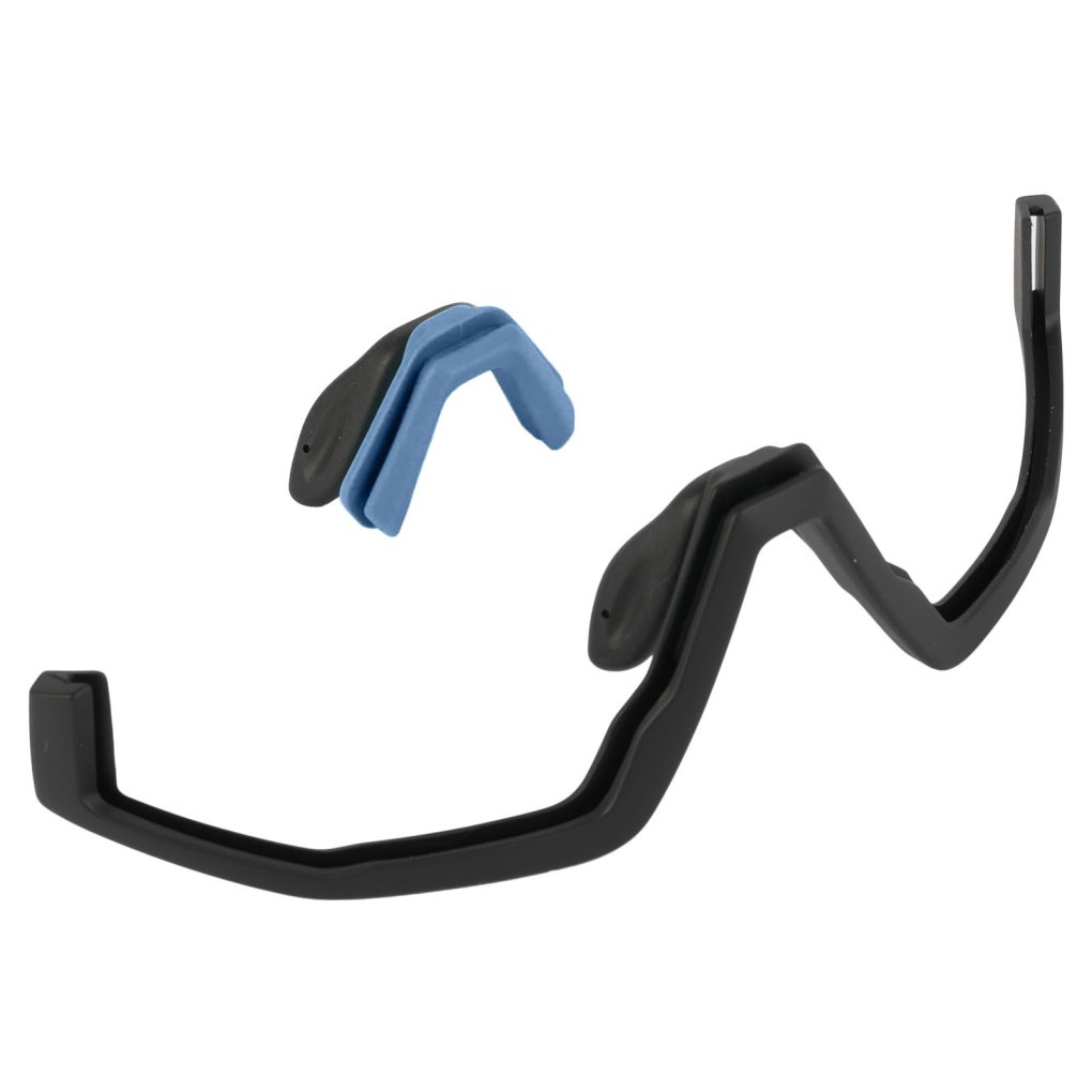 Bliz Fusion Small Glasses - Matte Blue - Smoke Ice Blue Mirror