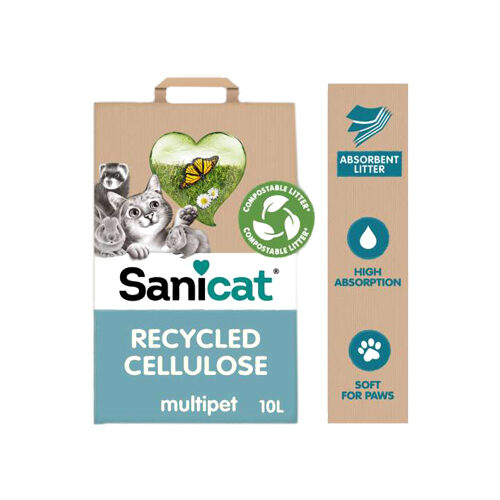 Sanicat Recycled Cellulose - 10 L